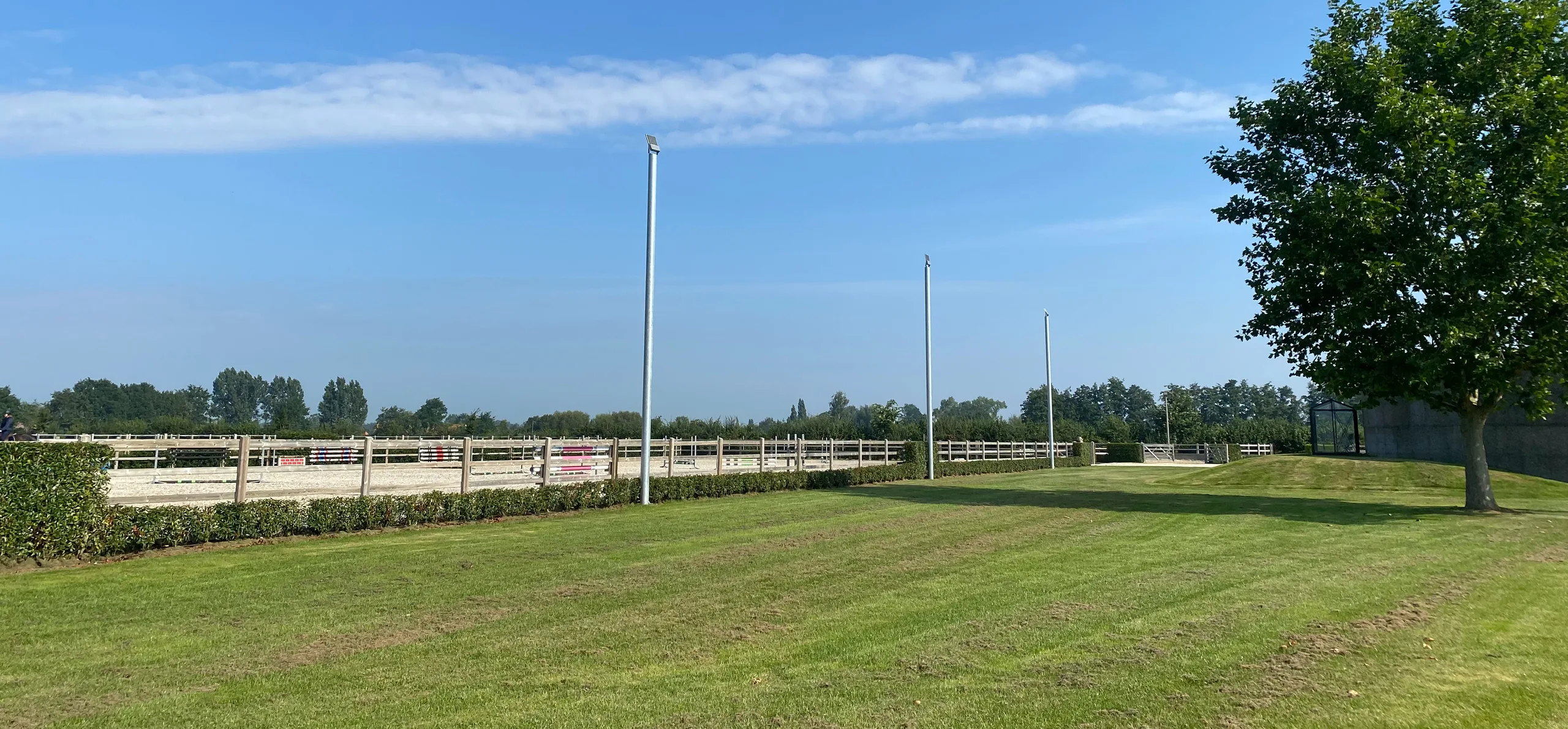 The boarding facilities